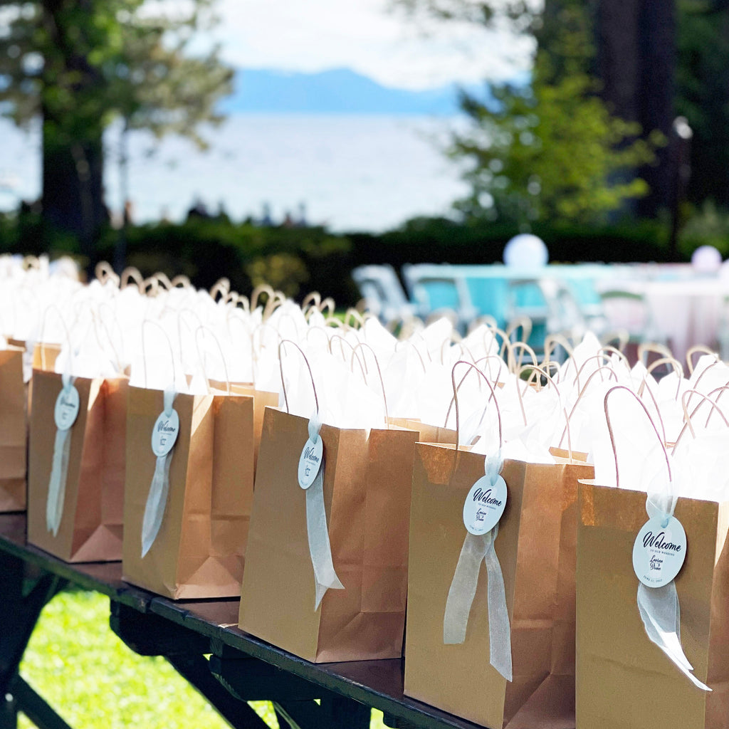 Wedding Reception Welcome Bags