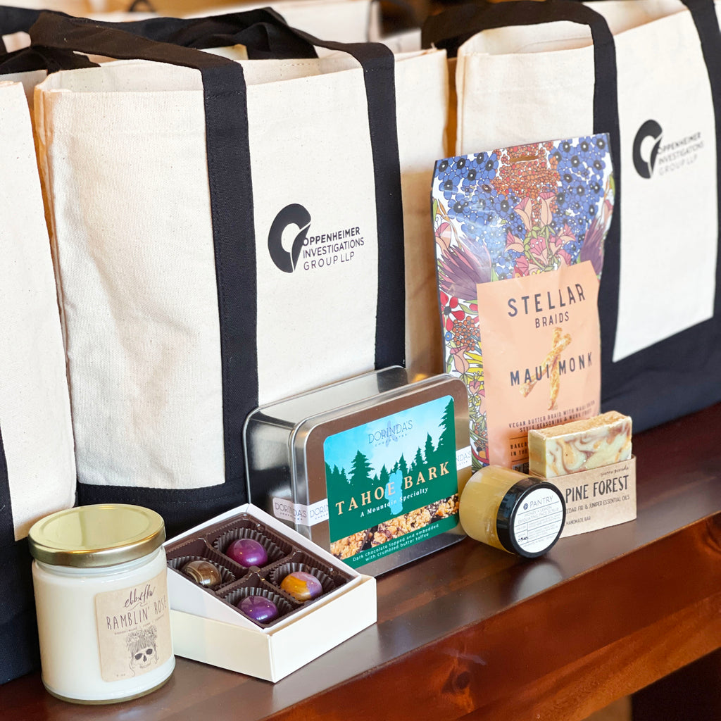 Oppenheimer Investigations Group: Corporate Retreat Gift Bags