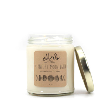 Ebb & Flow Inventory Midnight Moonlight - 9oz Ebb & Flow - Hand-Poured Candles