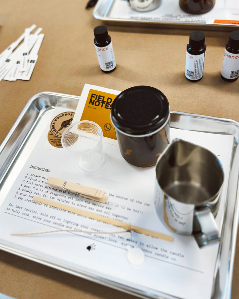 Good Livin' Ceramics Workshop Candle Making Workshop - Sierra Soapbox Candle Co. (Nov 7)