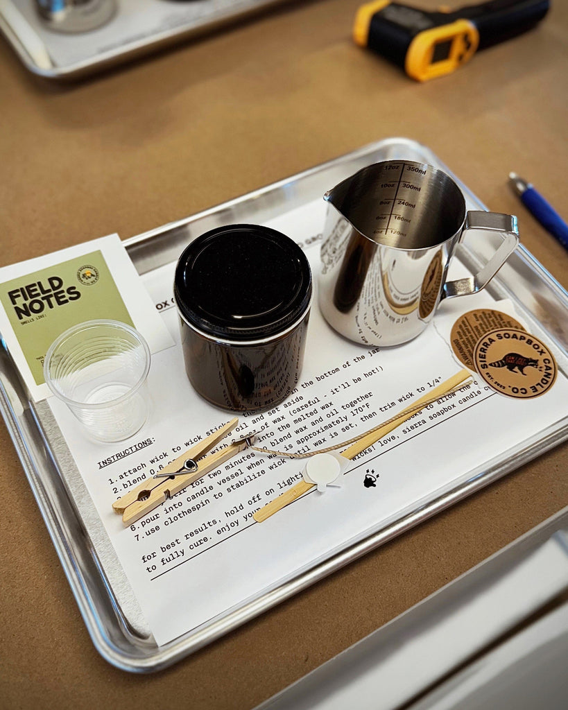 Good Livin' Ceramics Workshop Candle Making Workshop - Sierra Soapbox Candle Co. (Nov 7)