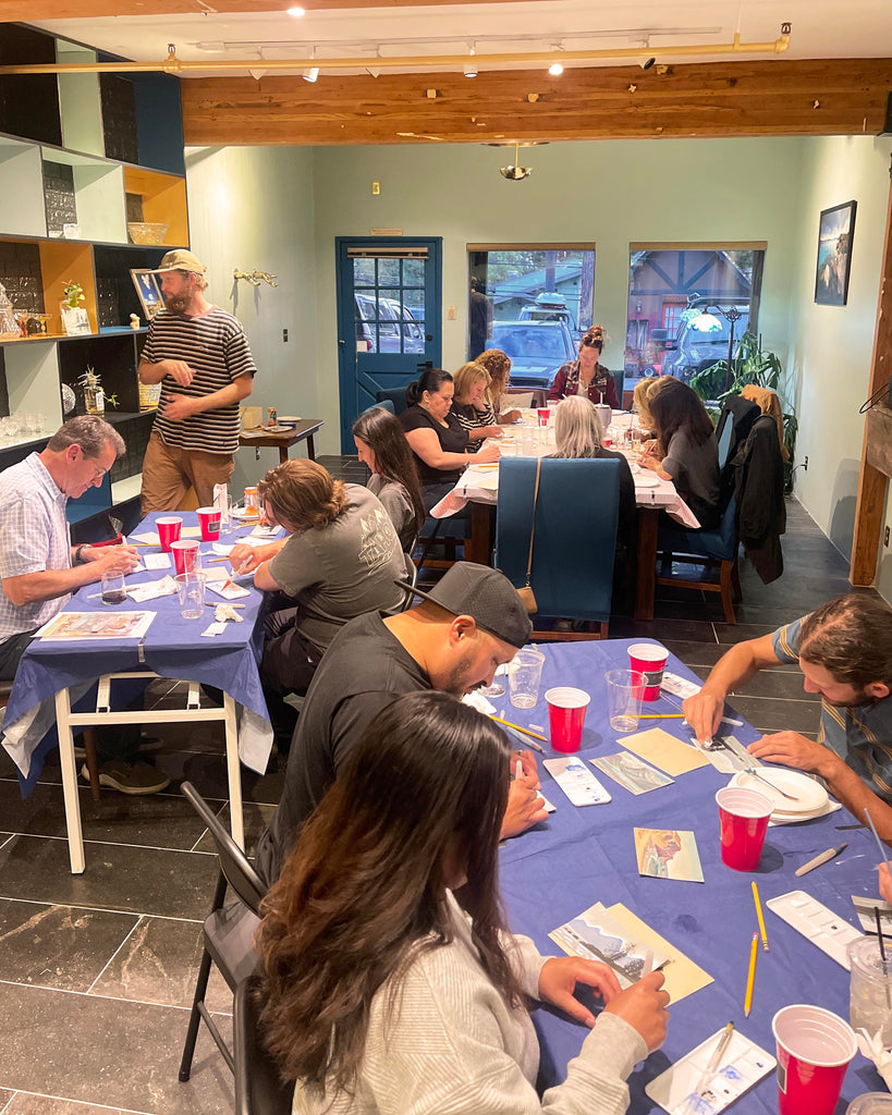 Ian Blackhall Scott Workshop Pigments & Pours Class - Ian Blackhall Scott (Nov 22)