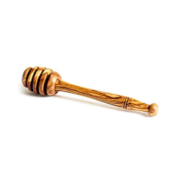 Natural OliveWood Inventory Honey Dipper - Olive Wood