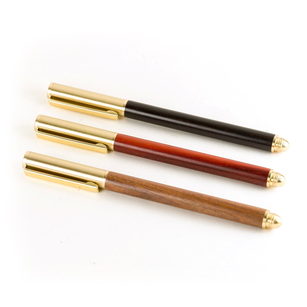 Resolute Star Inventory Light Brown Wood Gel Pen