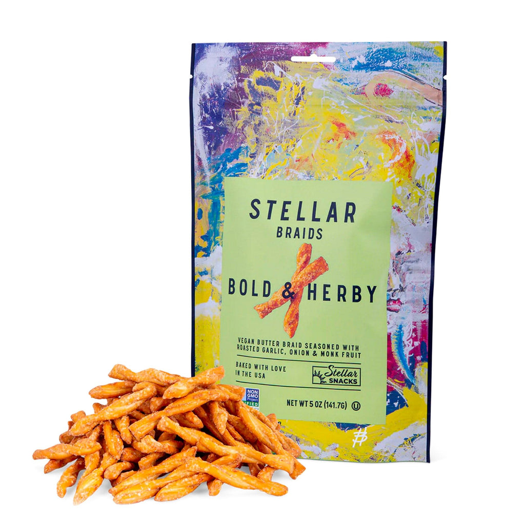 Stellar Snacks Bold & Herby Stellar Snacks Pretzel Braids