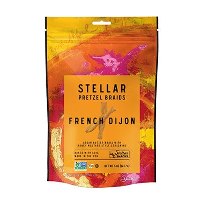 Stellar Snacks Inventory French Dijon Stellar Snacks - Pretzel Braids