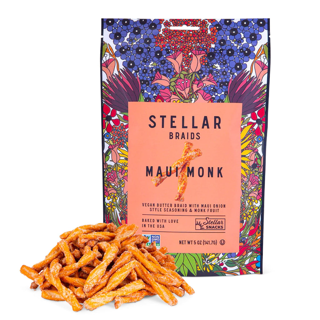 Stellar Snacks Maui Monk Stellar Snacks Pretzel Braids