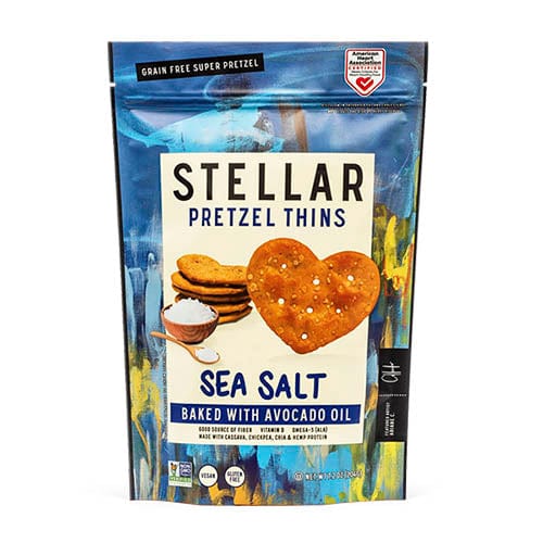 Stellar Snacks Inventory Sea Salt Stellar Snacks - Pretzel Thins