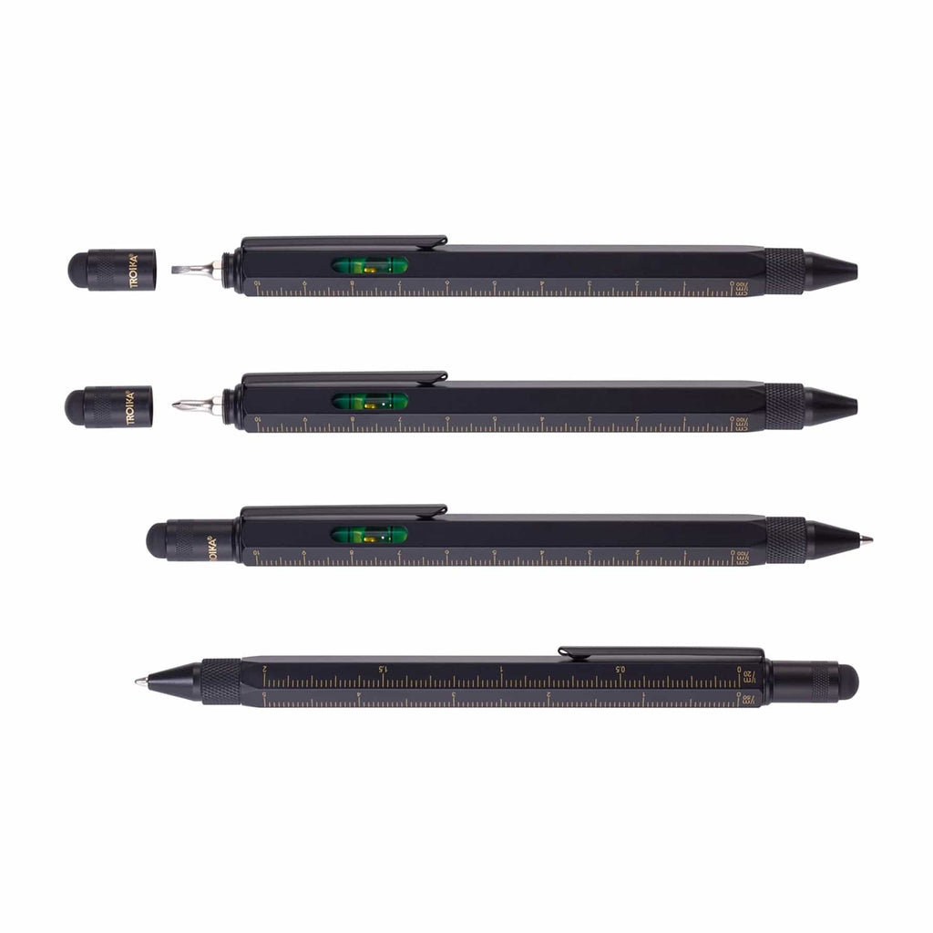 Troika Inventory Black + Gold Troika - Multi-Tool Pen