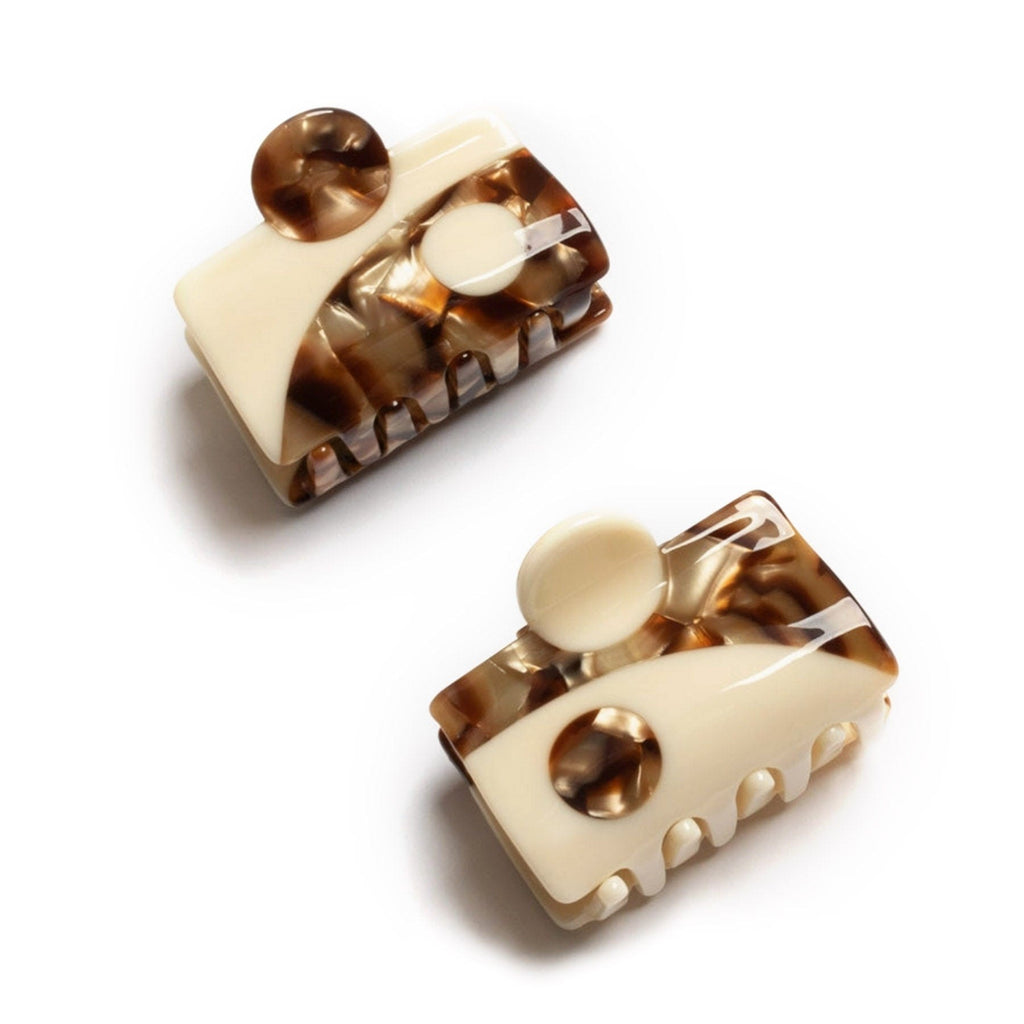 Winona Irene Inventory Yin Yang Claw Set - Brown (2") Winona - Small Claw Sets